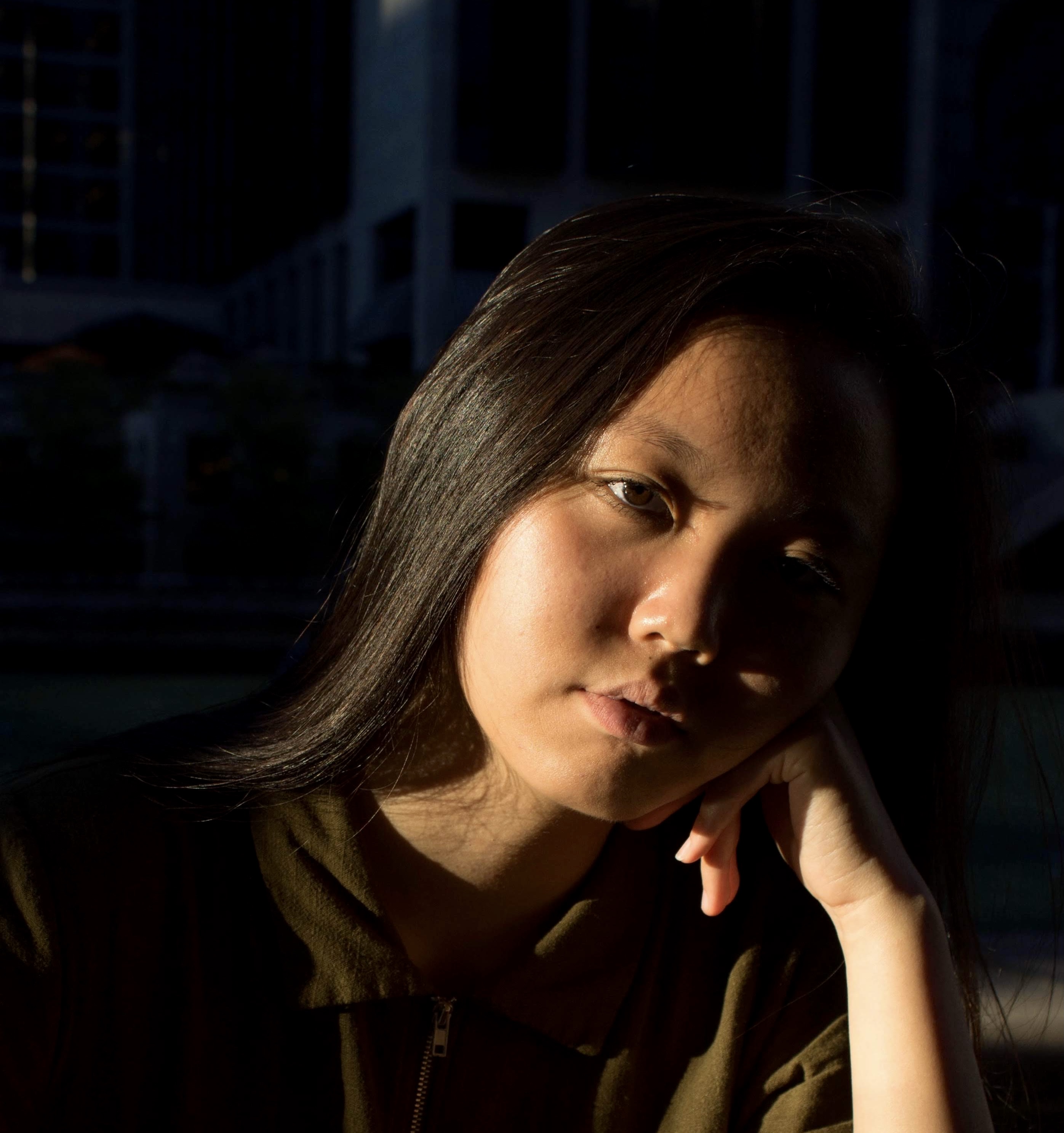 Image of Maya Marks-Strauss with angled lighting